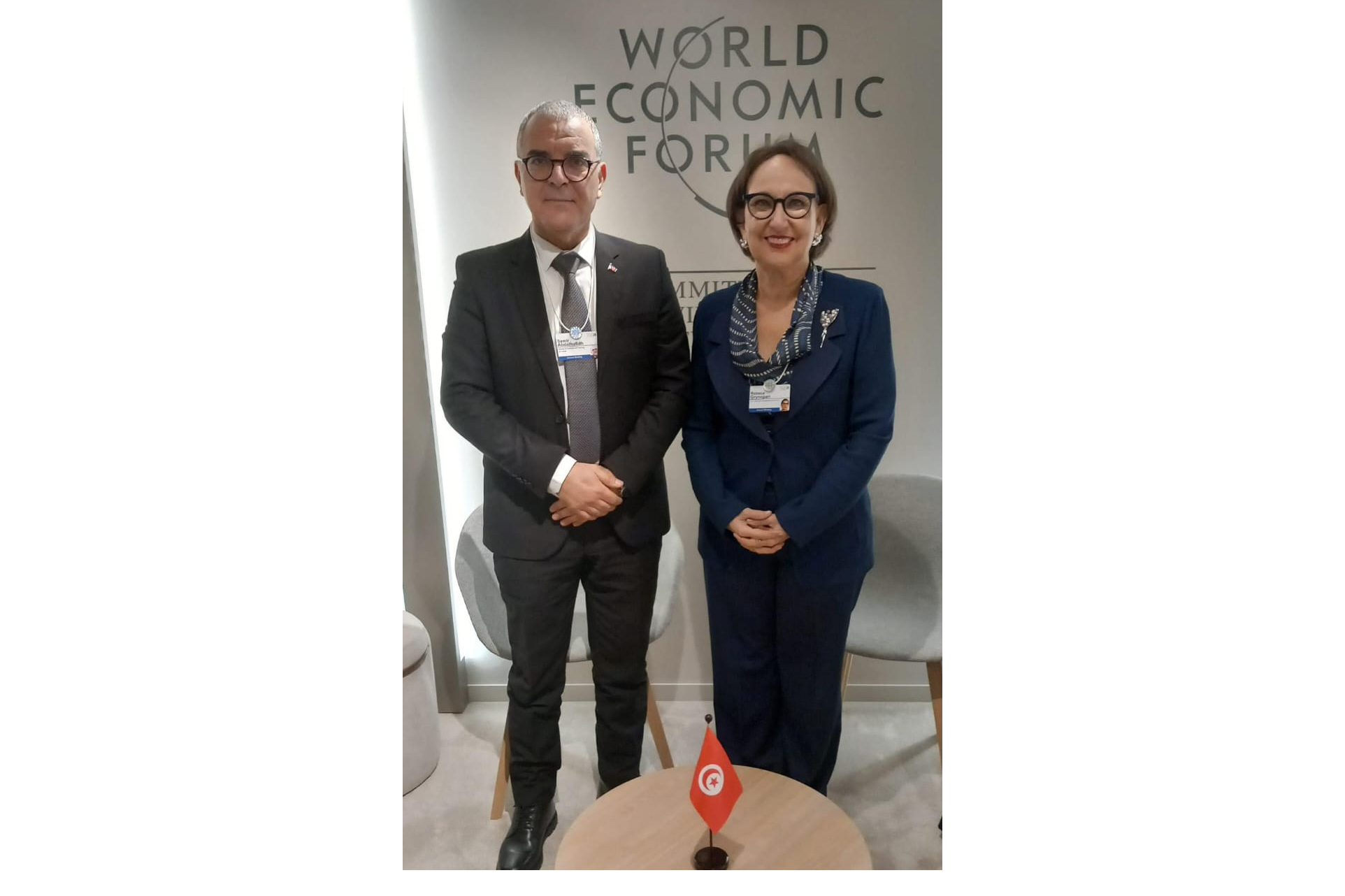  وزير الإقتصاد في فعاليات المؤتمر السنوي للمنتدى الاقتصادي العالمي.. لقاءات ثنائية ومشاركة في ندوات وجلسات